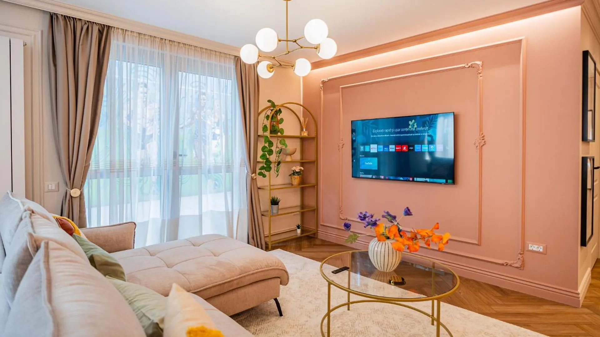 Victoriei Emerald & Pink Gems - Designer Apartments 부쿠레슈티