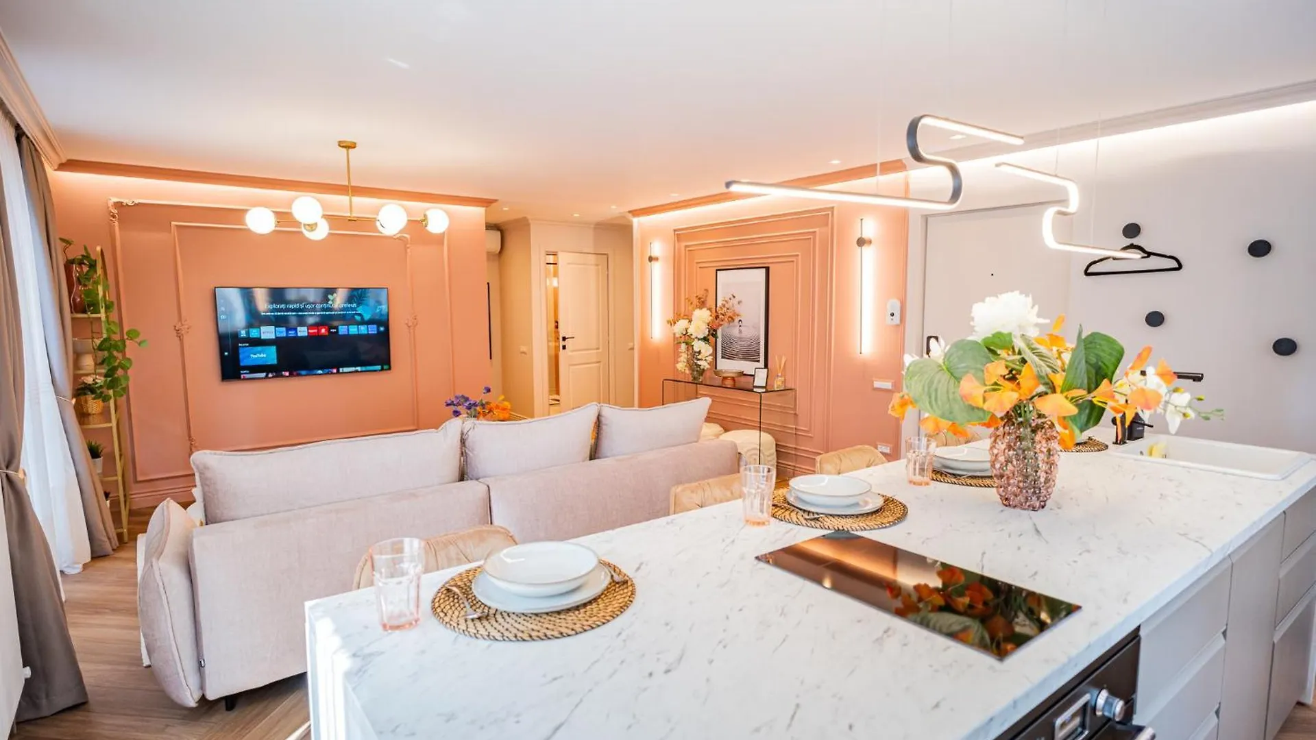 Victoriei Emerald & Pink Gems - Designer Apartments 부쿠레슈티
